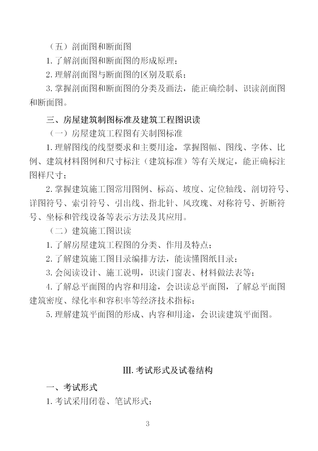 中職學(xué)考丨福建中職學(xué)考《工程制圖與識圖》考試大綱一覽！