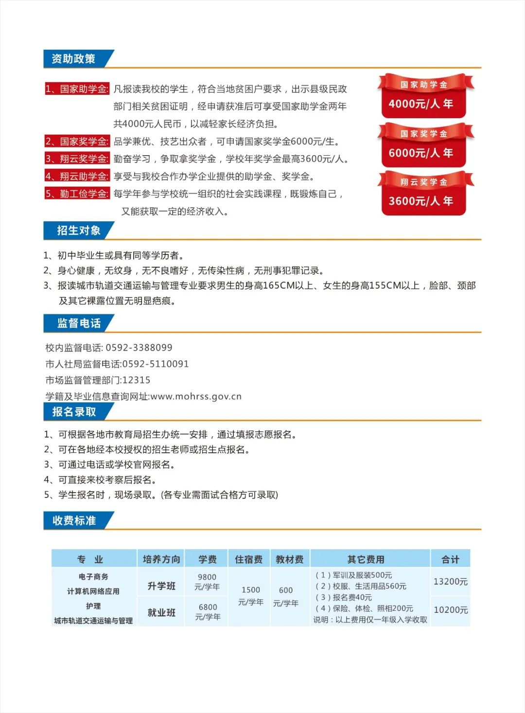 廈門翔云技術(shù)學(xué)校丨大嶝的這家技術(shù)學(xué)校開始招生啦!